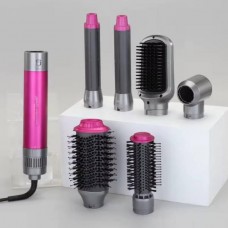 Мультистайлер для укладання волосся зі змінними насадками ENZO EN-4133-6 Pink Рожевий