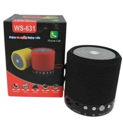 Bluetooth-колонка акумуляторна з вбудованим FM-приймачем 1000мАч WS-631 Чорна
