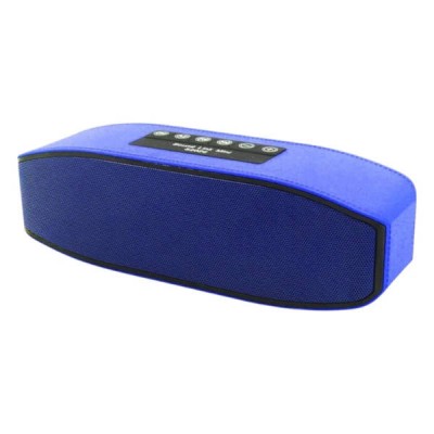 Bluetooth-колонка акумуляторна 6Вт, USB, microSD, AUX, 1200мАч S2026 Синя