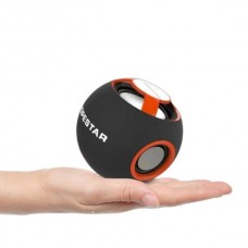 Bluetooth-колонка акумуляторна з вбудованим FM-приймачем Li-pol 500mAh Hopestar H46 Чорна з оранжевим