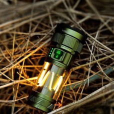 Ліхтар ручний акумуляторний 2в1 YEMAO YM-A19 9LED Зелений