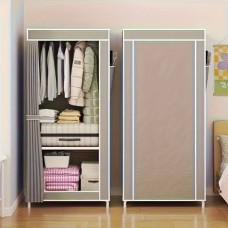 Шафа для одягу тканинна Storage Wardrobe AND XL-1616 Сірий