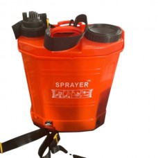 Обприскувач акумуляторний ручний 12В 16л Sprayer Помаранчевий