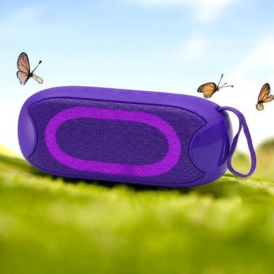 Колонка акумуляторна портативна Bluetooth TS-5582 G-800 Фіолетова