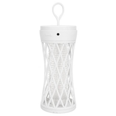 Пастка-знищувач для комах ультрафіолетова Powerful Mosquito Lamp Біла