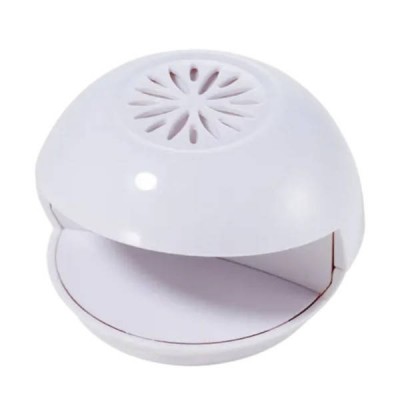 Міні-сушарка для нігтів із вентилятором на батарейках Nail Dryer Біла
