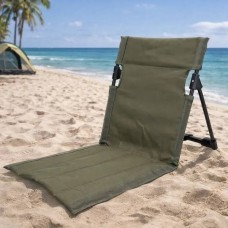 Сидушка зі спинкою туристична в чохлі 68х39 см, Зелений