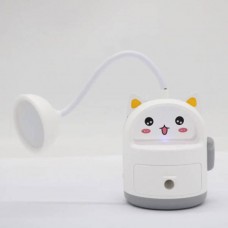 Світильник дитячий настільний Неко-котик USB EL-307Q Білий