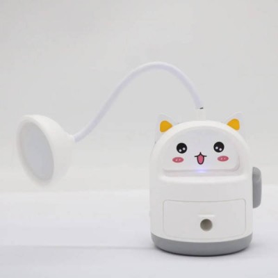 Світильник дитячий настільний Неко-котик USB EL-307Q Білий