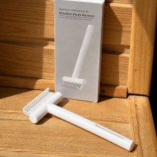 Щітка для вичісування собак Pet Comb AND 1-61 Біла
