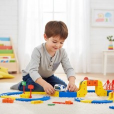 Конструктор магнітний Потяг Magnetic DIY Rail Car (WX2701) 66 деталей