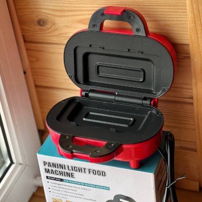 Сендвічниця компактна електрична sandwich maker AND XL-1624 Червона