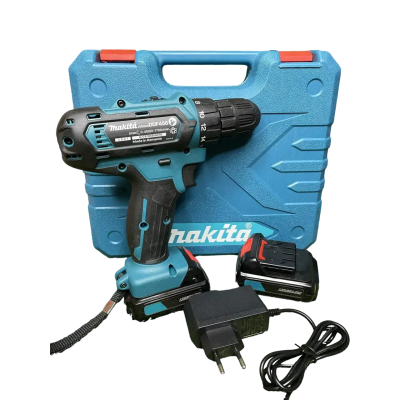 Шуруповерт акумуляторний MAKITA 331DWE 21V/2.0Ah з набором інструментів Li-Ion