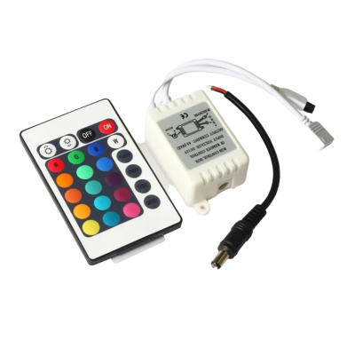 Контролер та пульт для світлодіодної стрічки LED RGB+