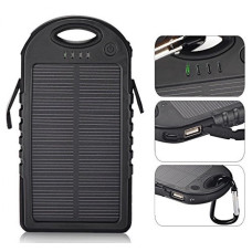 Power Bank Solar Charger 50000mAh Чорний