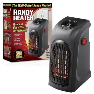 Портативний міні обігрівач 350Вт Handy Heater Чорний