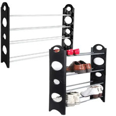 Полиця для взуття органайзер Stackable Shoe Rack