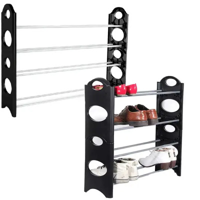 Полиця для взуття органайзер Stackable Shoe Rack