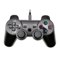 Бездротовий джойстик геймпад PS3 Doubleshock PS 3 Чорний