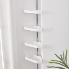 Кутова полиця для ванної кімнати Multi Corner Shelf GY-188 Біла