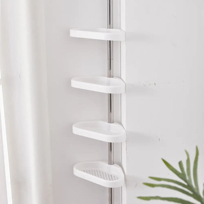 Кутова полиця для ванної кімнати Multi Corner Shelf GY-188 Біла