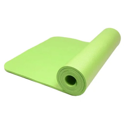 Килимок для йоги та фітнесу Power System Fitness Yoga Салатовий