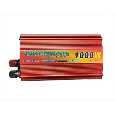 Перетворювач напруги авто інвертор 12V-220V 1000W