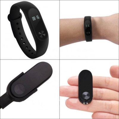 Фітнес браслет mi band 2 black