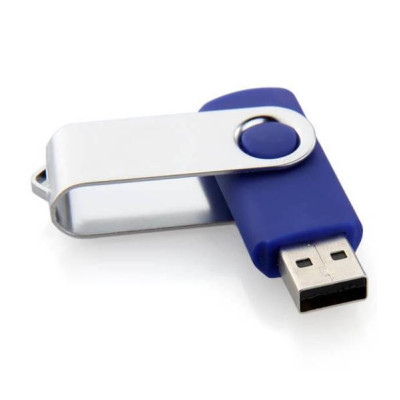 2 в 1 Універсальна флешка 32 ГБ USB2.0+мік.USB OTG blue