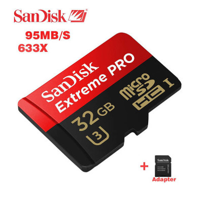 Карта пам'яті SanDisk Extreme Pro 32 Gb microSDHC UHS-I Card плюс adapter