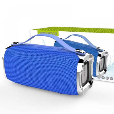 Бездротова стерео колонка Hopestar H36 Mini Синя