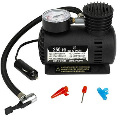 Автокомпресор Air Compressor DC12V/250 PSI