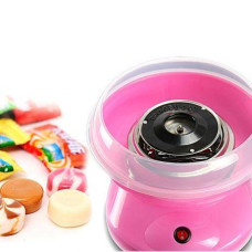 Апарат для солодкої вати Cotton Candy Maker + палички у подарунок Рожевий