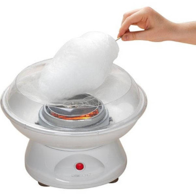 Апарат для солодкої вати Cotton Candy Maker + палички у подарунок Білий