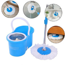 Турбо Швабра з Відром Spin MOP 360 10 л БЛАКИТНЯ