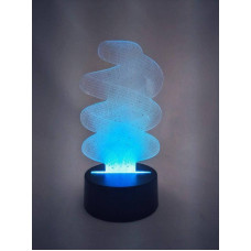 Світильник 3D Desk Lamp Зигзаг