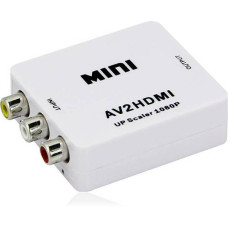Конвертер відеосигналу AV в HDMI чорний