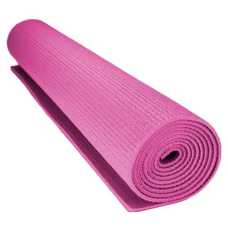 Килимок для йоги та фітнес Power System Fitness Yoga Рожевий