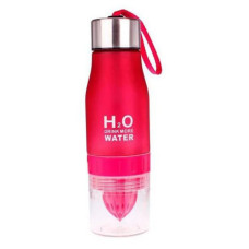 Спортивна пляшка-соковитискач H2O Water bottle Червона
