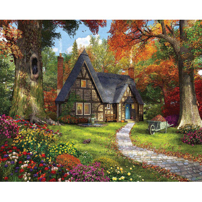 Картина за номерами Х 5035 "Хатина" 40*50 см