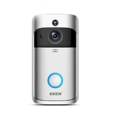 Відео домофон Eken V5 Wi-Fi Smart Doorbell Сірий