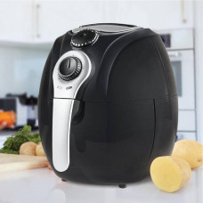 Повітряна фритюрниця аерогриль DOMOTEC MS-3220 1300 Вт 4.5 л Чорна