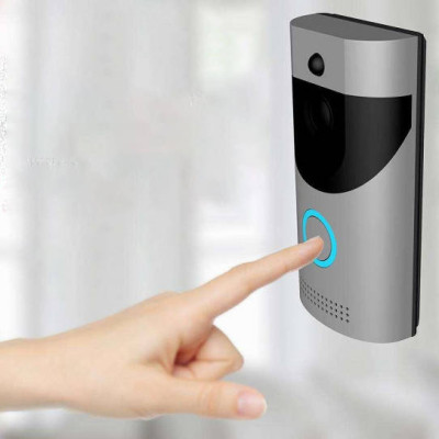 Домофон Anytek Smart Doorbell B30 1080p з Wi-Fi та датчиком руху Сірий