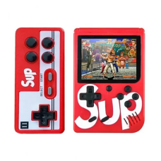 Портативна приставка Retro FC Game Box Sup 400in1 Plus з джойстиком Red