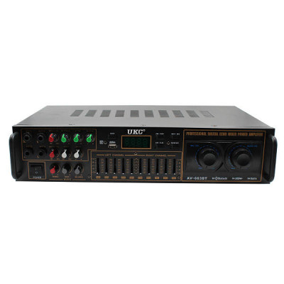 Підсилювач звуку AMP AV 663 BT AC/DC