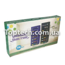 Складна тканинна шафа для взуття FH-5578 Червона