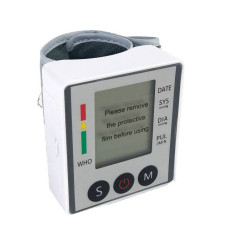 Цифровий тонометр на зап'ясті Electronic blood Pressure Monitir ZK-W862YC