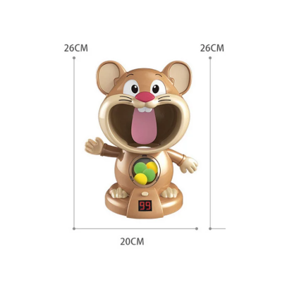Інтерактивний тир "Мишеня" Joy Acousto-Optic Hamster 1970A Коричневий