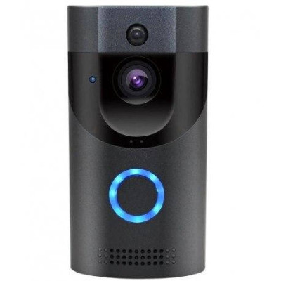 Домофон Anytek Smart Doorbell B30 1080p з Wi-Fi та датчиком руху Чорний