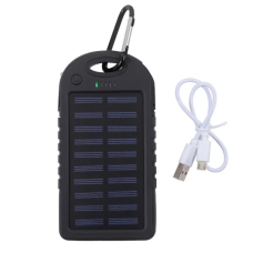 Power Bank Solar Charger 30000mAh Чорний